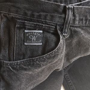 Vintage Black wrangler mom jeans